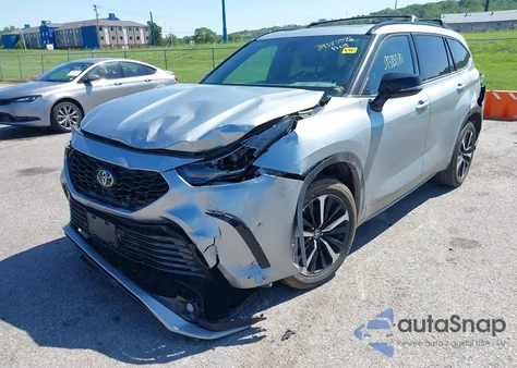 2021 Toyota Highlander Xse из США, поврежденный, VIN 5TDLZRAH1MS050811